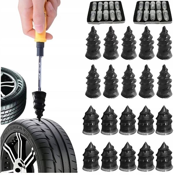 Gumijavító készlet